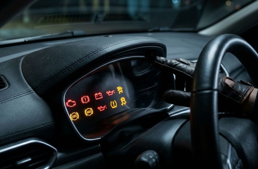 Jak odczytać lampki kontrolne na desce rozdzielczej?