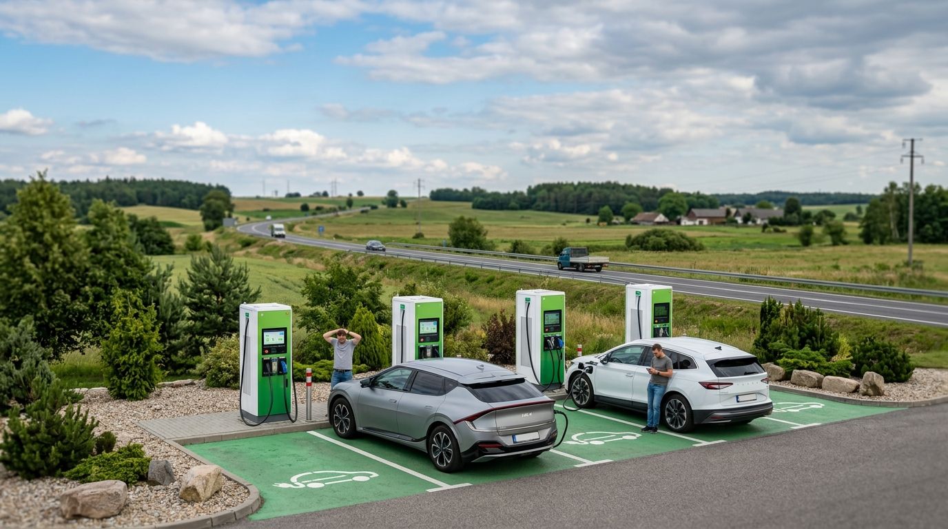 Gdzie naładować samoch&oacute;d elektryczny w Polsce?
