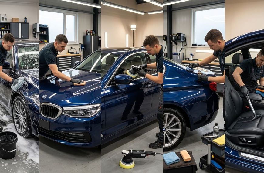 Detailing samochodowy: kompleksowa pielęgnacja auta krok po kroku